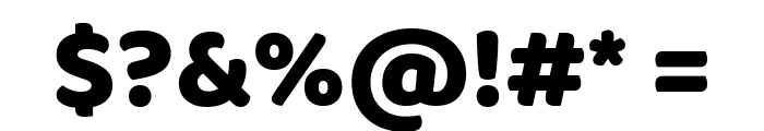 Baloo 2 ExtraBold Font OTHER CHARS