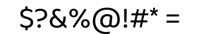 Baloo 2 Regular Font OTHER CHARS