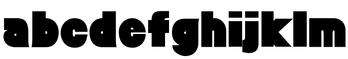 Baltar-Regular Font LOWERCASE