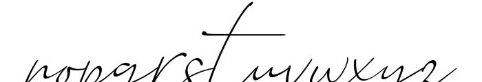 Baltimore Regular - Italic Font LOWERCASE