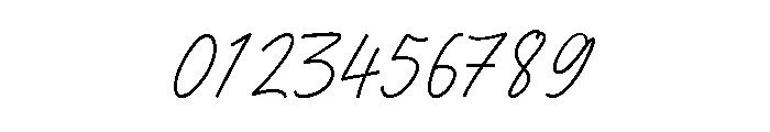 Bambi Handwritten Regular Font OTHER CHARS
