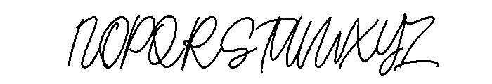 Bambi Handwritten Regular Font UPPERCASE