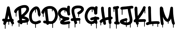 Bambits Personal Use Font UPPERCASE