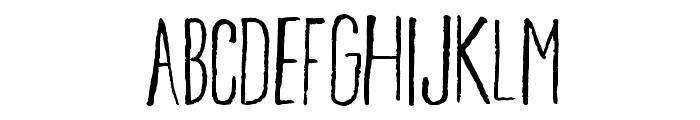 BambooBrisk-Regular Font LOWERCASE