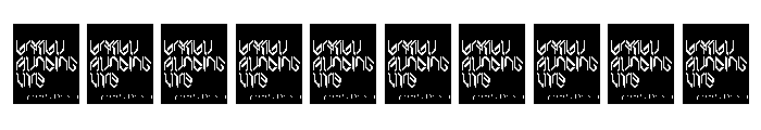 Bambu Runcing Lite Font OTHER CHARS