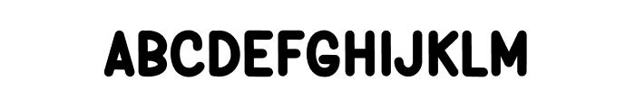 Banana Cheese Font UPPERCASE