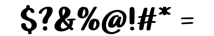 Banana Good Font OTHER CHARS