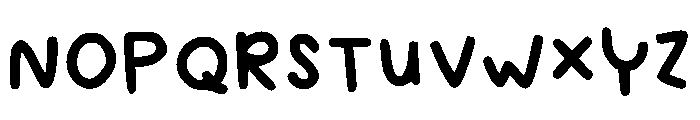 Bandeng Presto Regular Font UPPERCASE
