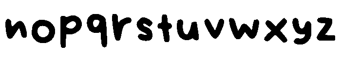 Bandeng Presto Regular Font LOWERCASE