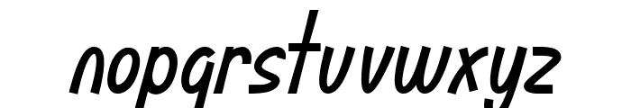 Bandrek Demo Italic Font LOWERCASE