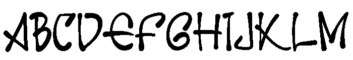 Banjarbaru City Int Font UPPERCASE