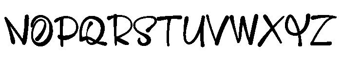 Banjarbaru City Int Font UPPERCASE