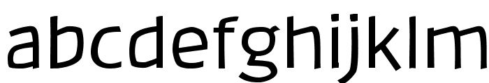 Banksia-Regular Font LOWERCASE