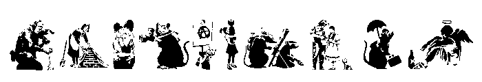 Banksy Font OTHER CHARS