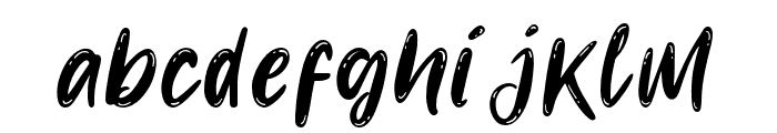Banyulangits-Regular Font LOWERCASE