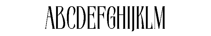 Baquine Font UPPERCASE