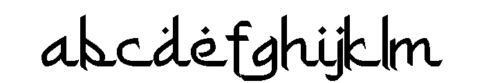 Barakallah Fii Umrik - Demo Version Regular FONT