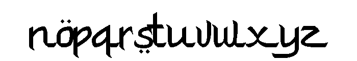 Barakallah Fii Umrik - Demo Version Regular Font LOWERCASE