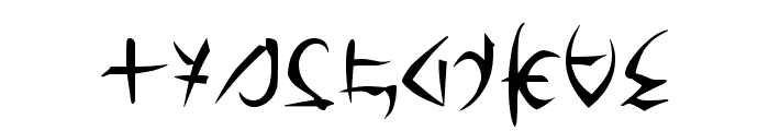 Barazhad Font OTHER CHARS
