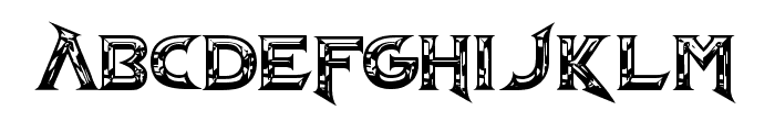 Barbarian NS Font LOWERCASE