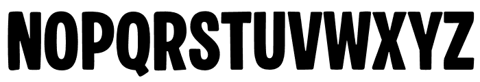 Barber Chop Regular Font UPPERCASE