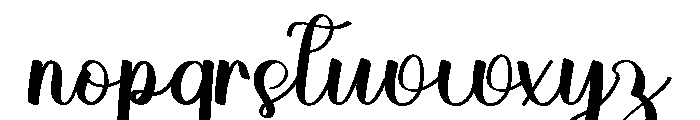 Barbie Birthday Font LOWERCASE