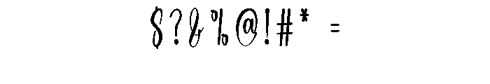 Barbie Calligraphy Font OTHER CHARS