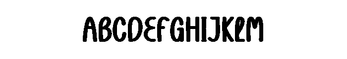 Barbie Car Font UPPERCASE