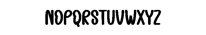 Barbie Car Font UPPERCASE