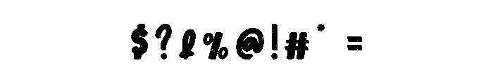 Barbie Cute Font OTHER CHARS