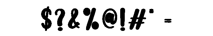 Barbie Mood Font OTHER CHARS