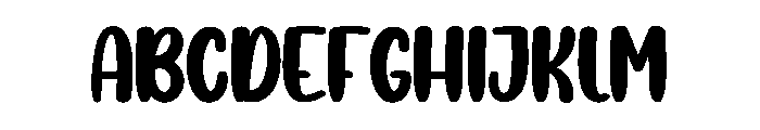 Barbie Mood Font UPPERCASE