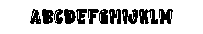 Barbie Party Font UPPERCASE
