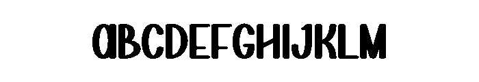 Barbie Queen Font UPPERCASE