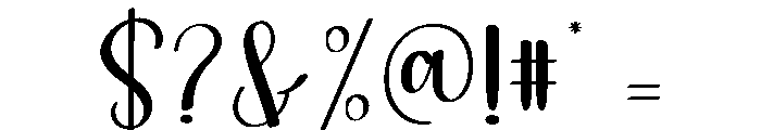 Barbie Signature Font OTHER CHARS