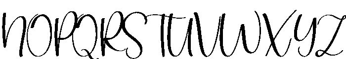 Barbie Signature Font UPPERCASE