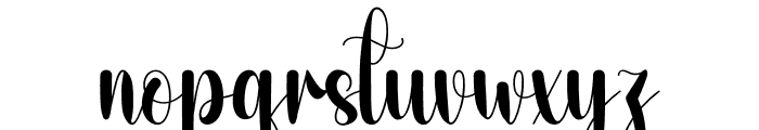 Barbie Font LOWERCASE
