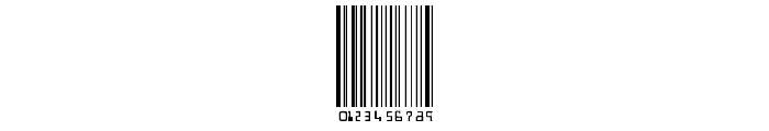 Barcoding Font OTHER CHARS