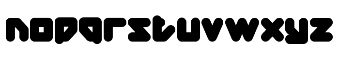 Bare Knucle Fight Font LOWERCASE