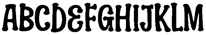Barely Enough Regular Font UPPERCASE