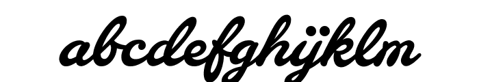 Barley Script PERSONAL USE Font LOWERCASE