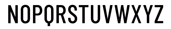 Barlow Condensed Medium Font UPPERCASE
