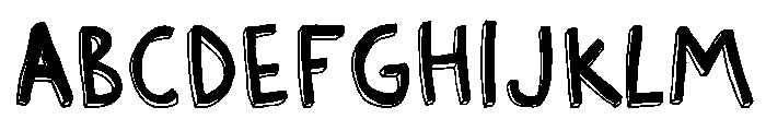 Barlow Solid Font UPPERCASE
