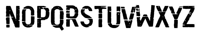 Barna Break Font LOWERCASE