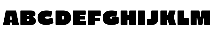 Barni Bold Font UPPERCASE