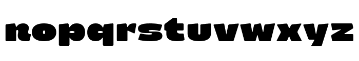 Barni Bold Font LOWERCASE