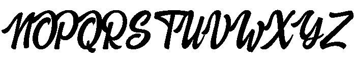 Barrbar Font UPPERCASE