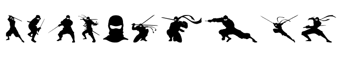 Barrel of Ninjas Font OTHER CHARS