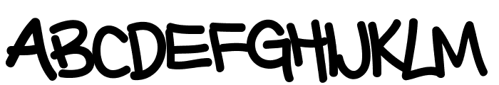 BarterwithaGypsy-Regular Font UPPERCASE