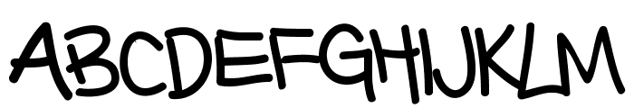 BarterwithaGypsy-Thin Font UPPERCASE